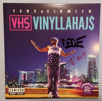 Tede Vinyllahajs Vanillahajs 2LP вініл автографи