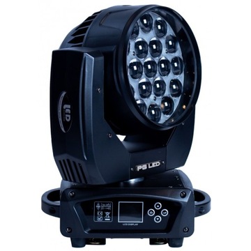 MOVING HEAD WASH / BEAM 19X15W RGBW ZOOM PG LED