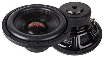 Kicx ZM-12 - автомобільний сабвуфер 30 см 12 дюймів 350 Вт RMS 2X2OHM