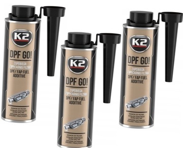 K2 DPF GO добавка для защиты фильтра DPF, предотвращает засорение, 250 мл