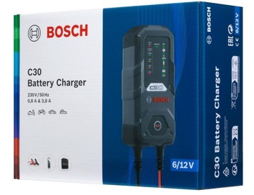 Зарядное устройство для аккумуляторов BOSCH C30 6V / 12V EFB AGM