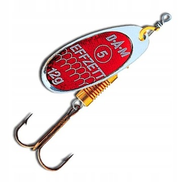 DAM вращающаяся блесна Effzett STANDARD 2 REFLEX RED