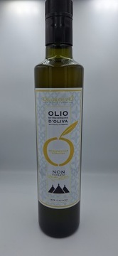 Італійське масло 0,5 л Монокультивара, нефільтроване 0,2% м'яке, прямо з Апулії