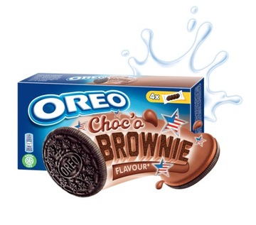 Печенье Oreo Choco Brownie с начинкой 176 г
