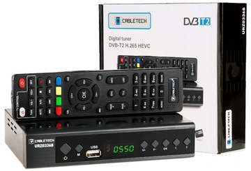 Тюнер DVB-T2 / C HEVC H. 265 CABLETECH URZ0336B