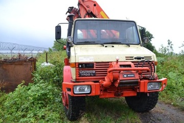 Mercedes-Benz UNIMOG 1700 L * HDS * KIPER MEILLER * лебідка WERNER