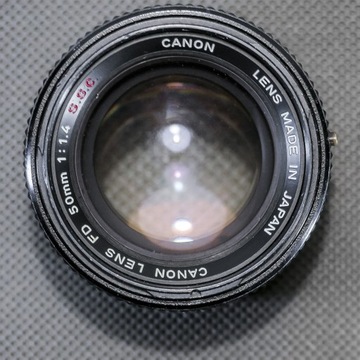 Canon FD 50mm f/1.4 S. S. C.