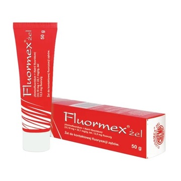 Fluormex гель для контактной фторирования зубов 50 г
