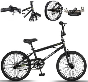 BMX велосипед 20 сталь Молодіжний PEGI для трюків кермо Ротор 360 скейтпарк