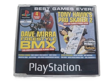 ДЕМО-ВЕРСИЯ 9 BEST GAMES EVER TONY HAWK'S SLED STORM DAVE MIRRA PSX PS1 ENG