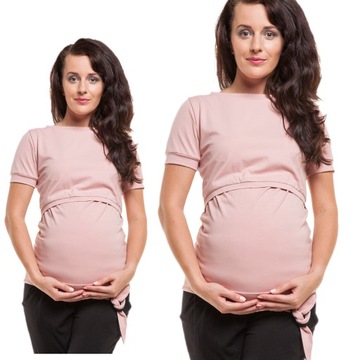 Блузка для беременных и кормящих излом S / M