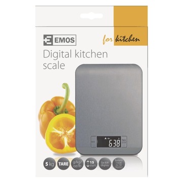 Кухонні ваги EMOS PT-836 Срібний символ EV012
