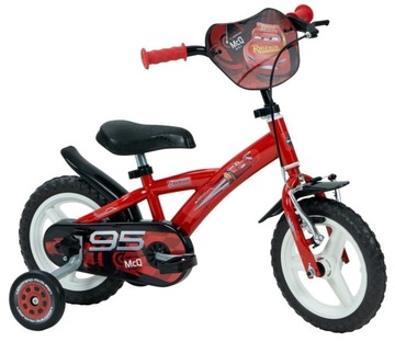 Детский велосипед 12 Дисней Зигзаг красный