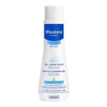 MUSTELA GENTLE CLEANSING НЕЖНЫЙ ГЕЛЬ ДЛЯ МЫТЬЯ ТЕЛА ДЛЯ ДЕТЕЙ 200 МЛ