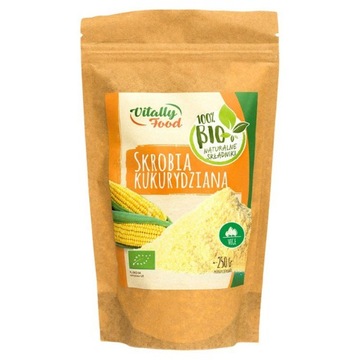 Кукурудзяний крохмаль Vitally Food bio, 250 г