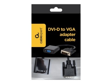 Gembird a-DVID-VGAF-01 Gembird адаптер DVI-D / VGA 24M / 15F чорний
