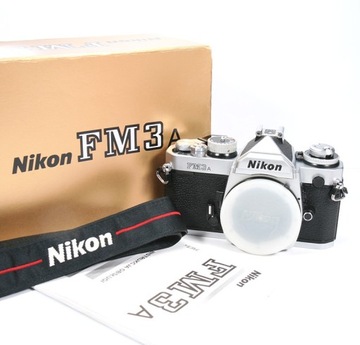 Nikon fm3a silver body красивое состояние K