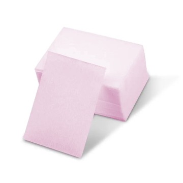 Ватні тампони без пилу неткані пластівці 1 шар-рожевий 540 шт