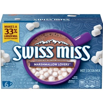 Какао з зефіром Swiss Miss Marshmallow 268 г