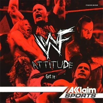 WWF Attitude - SEGA DREAMCAST-коробка