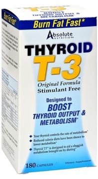 Absolute NUTRITION THYROID T3-180 капс. УМЕНЬШЕНИЕ