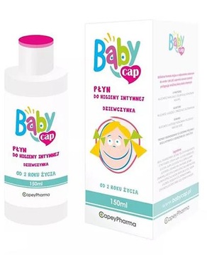 BABYCAP рідина для інтимної гігієни для дівчаток від 2 років 150 мл