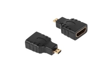 Переход HDMI разъем / разъем Micro HDMI gold (2189