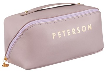 PETERSON велика жіноча косметичка зі штучної шкіри, сумка-органайзер для косметики