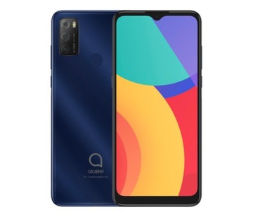 Выход Alcatel 1s (2021) 3/32 ГБ синий NFC