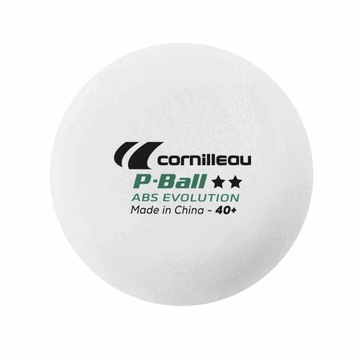 CORNILLEAU МЯЧИ P-BALL 2 * * БЕЛЫЙ 6 ШТ.