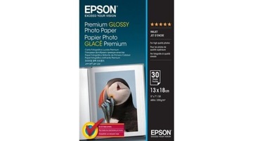Epson премиум глянцевая фотобумага 255 г / м2 30
