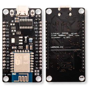 Модуль WiFi ESP8266 + USB C 30pin NodeMCU V3 Arduino WIFI IoT CH340 к ESP32