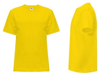 Детская футболка jhk TSRK-150 желтый 5-6 SY 116