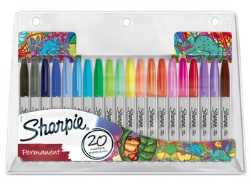 SHARPIE маркеры фломастеры набор FINE 20 цветов 1 мм