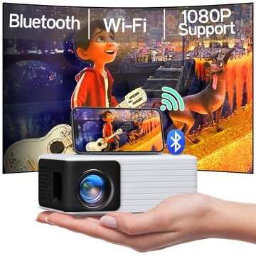 Проектор yoton y3pw Mini WiFi Bluetooth HD 1080p