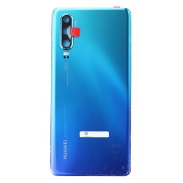 Huawei P30 оригінальна кришка батарейного відсіку панель корпус синій