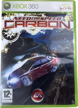 NEED FOR SPEED CARBON BDB + Xbox 360