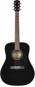 FENDER CD - 60 DREAD V3 DS BLK WN акустическая гитара
