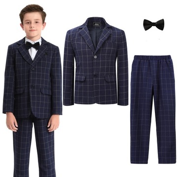 Свадебный костюм для мальчика темно-синий 146