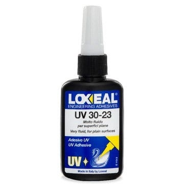 Клей для скла і металу UV LOXEAL 30-23 низька в'язкість 50 мл