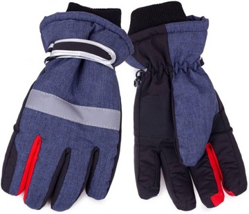 16 дитячі лижні рукавички зима лижі сніг п'ять пальців YOclub