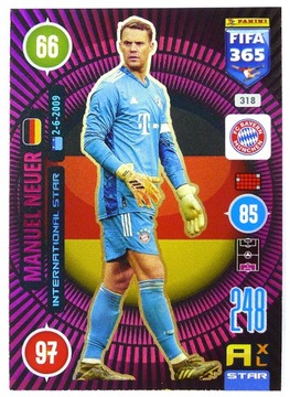 карти FIFA365 2021 INTERNATIONAL STAR Neuer 318