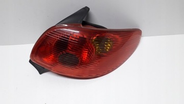 PEUGEOT 206 LIFT 03- LAMPA PRAWA TYLNA KOMPLETNA