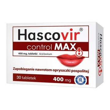 Hascovir control Max 30 таблеток