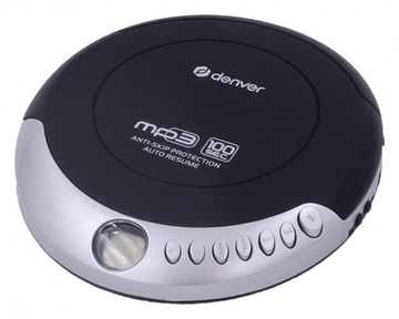 DISCMAN ПОРТАТИВНИЙ CD MP3-ПЛЕЄР ANTISHOCK BASS З НАВУШНИКАМИ