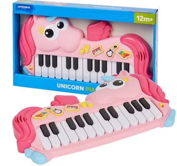 Піаніно з тваринами для дітей, єдиноріг, граюче піаніно, подарунок