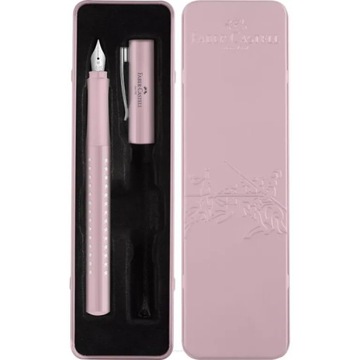 Пір'яна Ручка Faber Castell Sparkle M Rose Metalic