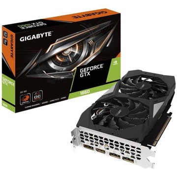 Видеокарта Gigabyte GeForce GTX 1660 Gaming OC 6 ГБ