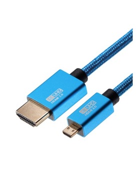 Кабель Mathorn MVC - 40AD HDMI 2.0 до HDMI Micro D 4K/60Hz 18GBPS HDR 40 см