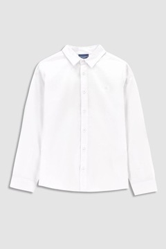 Сорочка для хлопчиків Біла 134 елегантна офіційна дитяча сорочка Coccodrill
